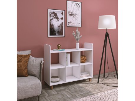 HANAH HOME Polica Saka 2 White