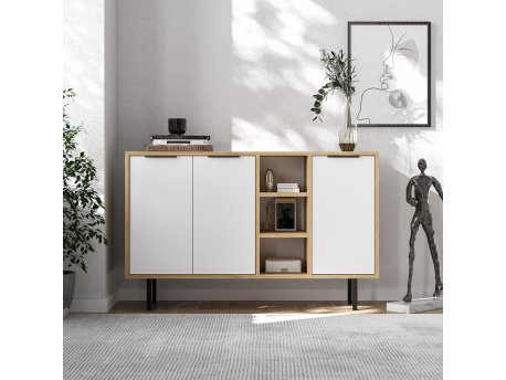 HANAH HOME Komoda Viyana Sapphire Oak White