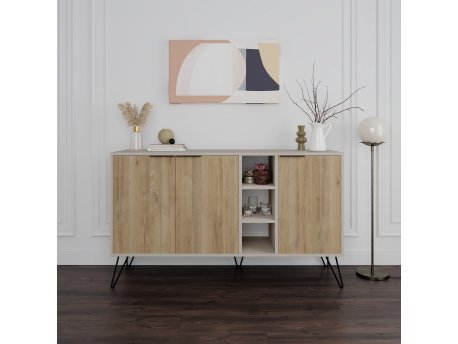 HANAH HOME Komoda Clara Sandstone Oak