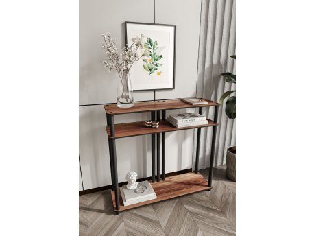 HANAH HOME Polica Garcia Walnut