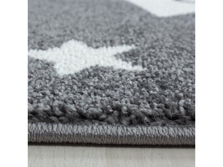 Conceptum Hypnose Okrugli tepih Kids 0610 Grey 120 x 120 (743CDY2075)