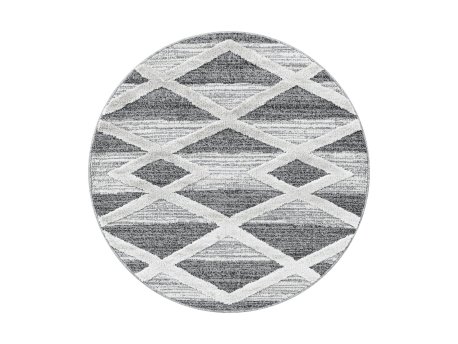 Conceptum Hypnose Okrugli tepih Pısa 4709 Grey 120 x 120 (743CDY2777)