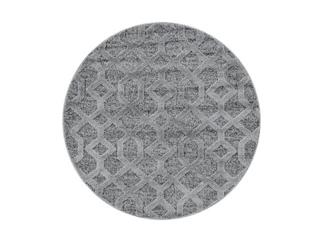 Conceptum Hypnose Okrugli tepih Pısa 4702 Grey 120 x 120 (743CDY2770)