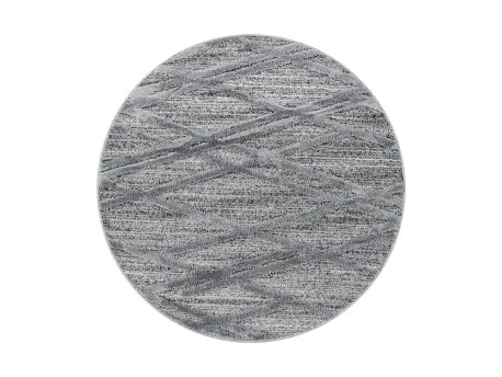 Conceptum Hypnose Okrugli tepih Pısa 4706 Grey 120 x 120 (743CDY2774)