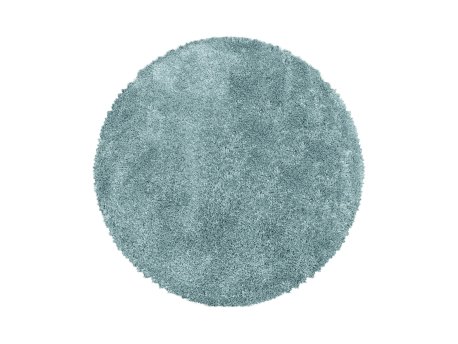 Conceptum Hypnose Okrugli tepih Fluffy 3500 Blue 120 x 120 (743CDY1705)