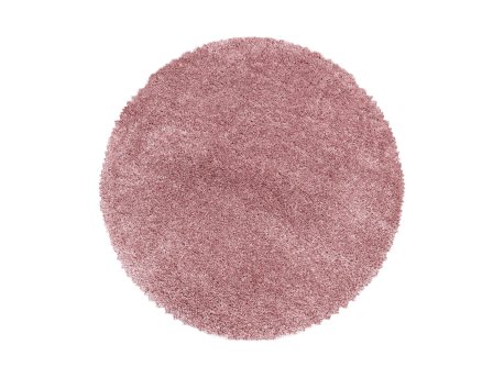 Conceptum Hypnose Okrugli tepih Fluffy 3500 Rose 120 x 120 (743CDY1710)
