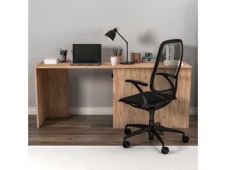 HANAH HOME Radni sto Akser Atlantic Pine Anthracite