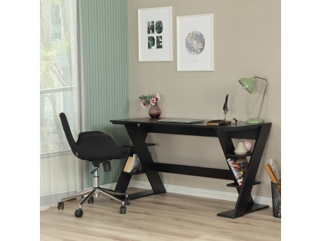 HANAH HOME Radni sto Lungo Black