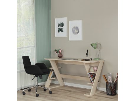 HANAH HOME Radni sto Lungo Light Oak