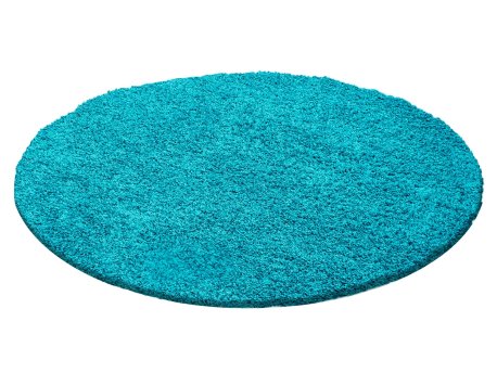 Conceptum Hypnose Okrugli tepih Life 1500 Turquoise 120 cm (743CDY2162)