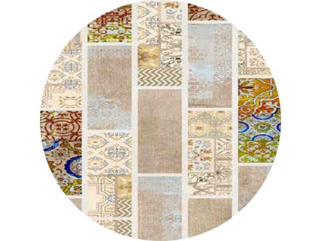 Conceptum Hypnose Okrugli multicolor tepih CT 2135 120 cm (432WLM1768)