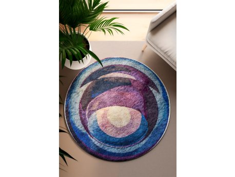 Conceptum Hypnose Multicolor okrugli tepih DA 2071 120 cm (432WLM1983)