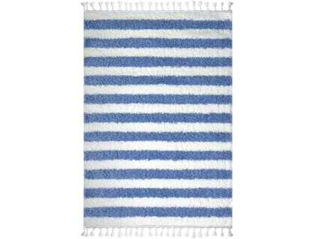 Conceptum Hypnose Tepih 3434A White Blue 120 x 180 (932ELT2524)