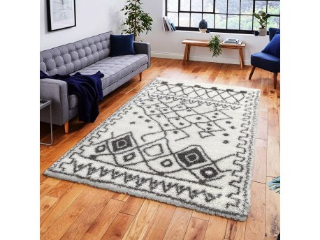 Conceptum Hypnose Tepih 3890A White Grey 120 x 180 (376RBY1873)