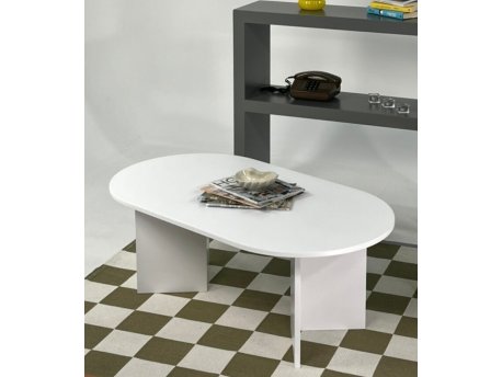 HANAH HOME Sto za dnevnu sobu Leo Large White
