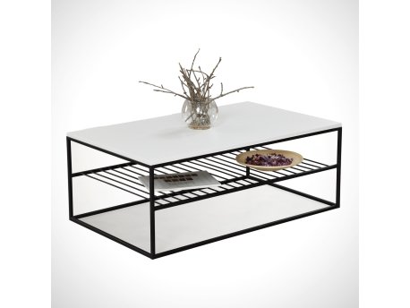 HANAH HOME Sto za dnevnu sobu Etna White