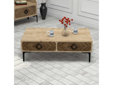 HANAH HOME Sto za dnevnu sobu Samba Oak