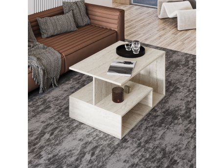 HANAH HOME Sto za dnevnu sobu Vera S004 Travertine