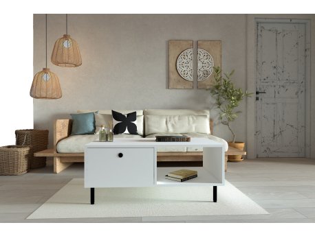 HANAH HOME Sto za dnevnu sobu Nando White