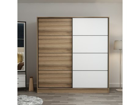 HANAH HOME Ormar u belo- braon boji Kale 3983 (506MNR2542)