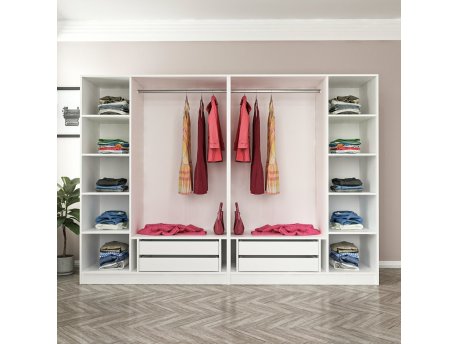 HANAH HOME Ormar u beloj boji Kale 4930 (506MNR2509)
