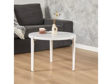 HANAH HOME Sto za dnevnu sobu Fregoia White White