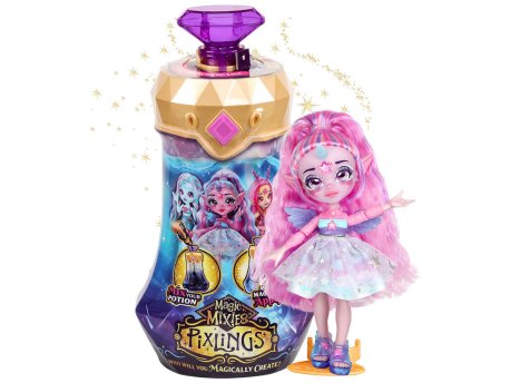 PERTINI Magic Mixies Pixlings lutka Derlee roze