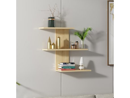 HANAH HOME Zidna polica Wacker Oak