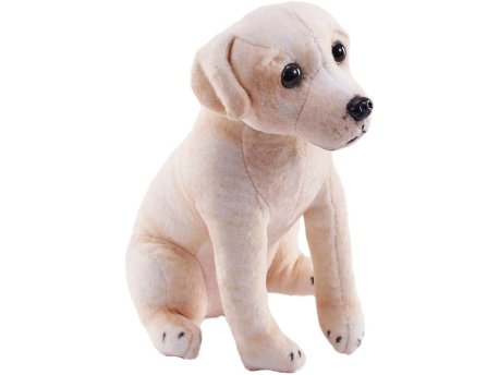PERTINI Plišana kuca sa zvukom Žuti labrador