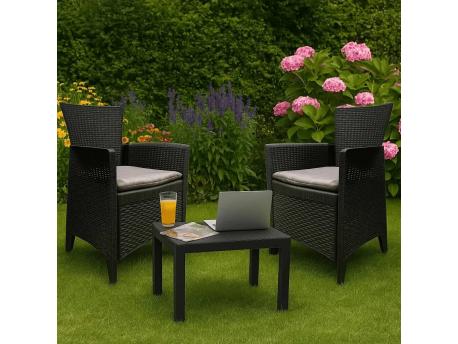 Ipae-progarden Baštenski set Forest antracit