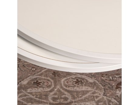 HANAH HOME Tambur White