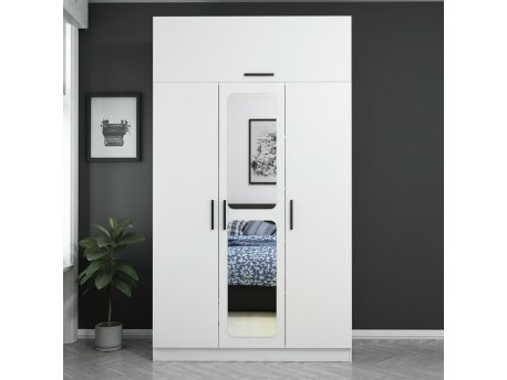 HANAH HOME Ormar u beloj boji Kale 235 White (506MNR2403)