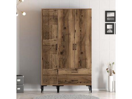 HANAH HOME Ormar Kumsal PT Walnut (845HCT5452)
