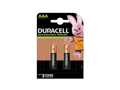 Duracell Punjiva baterija AAA 750mAh pak 2 kom