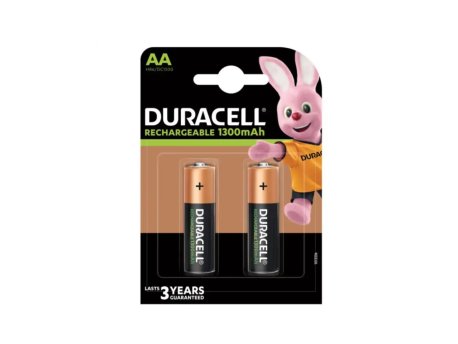 Duracell Punjiva baterija AA 1300 mAh pak 2 kom