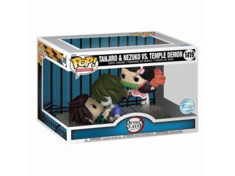 FUNKO Demon Slayer - Tanjiro & Nezuko Vs. Temple Demon
