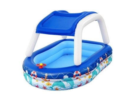 BESTWAY Porodični bazen Sea Captain 213x155cm