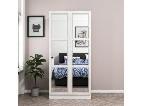 HANAH HOME Ormar Kale Chain Mirror Antique White 210 (506MNR2149)