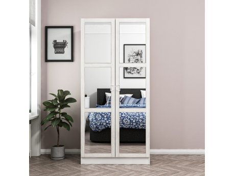HANAH HOME Ormar Kale Chain Mirror Antique White 190 (506MNR2148)