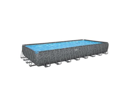 BESTWAY APX 365 porodični bazen 9.56 x 4.88 x 1.32m sa čeličnim ramom i pumpom