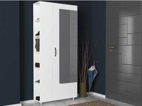 HANAH HOME Hall Stand čiviluk Meyra White (745DCD4009)