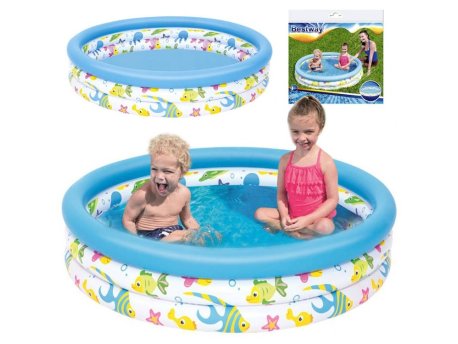 BESTWAY Dečiji bazen Coral Reef Crew Play 122 x 25cm