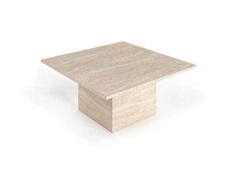 HANAH HOME Mermerni sto za kafu Lucca Travertine (920STN1164)