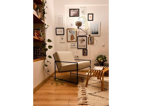 HANAH HOME Ving Chair fotelja Boho Cream (872SCR1101)