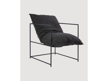 HANAH HOME Ving Chair fotelja Benedıct Anthracite (872SCR1104)