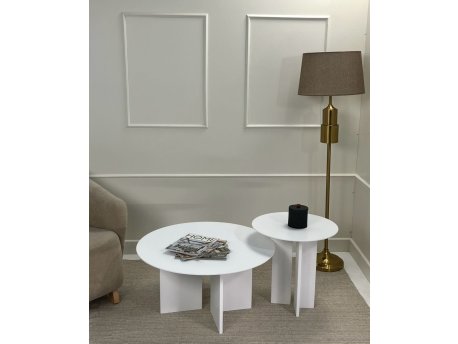 HANAH HOME Set za kafu Leo (45 + 42) White (313RTX1123)
