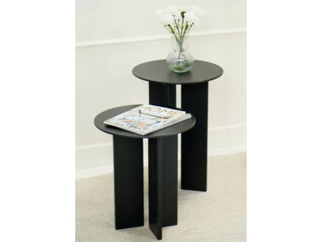 HANAH HOME Set stolova za kafu Leo (55 + 45) Black