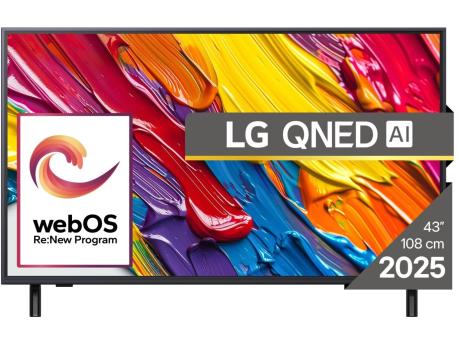 LG 43QNED82A3B 4K HDR Smart QNED TV 2025
