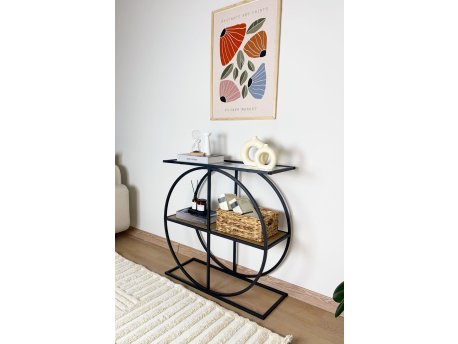 HANAH HOME Sideboard komoda Cloudy Atlantic Pine Tranparent