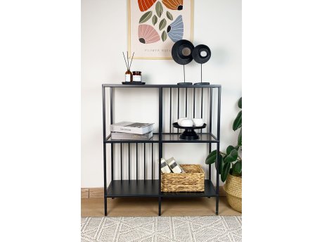 HANAH HOME Sideboard komoda Sunny Black Fume